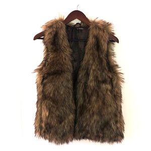 Faux Fur Vest from H & M